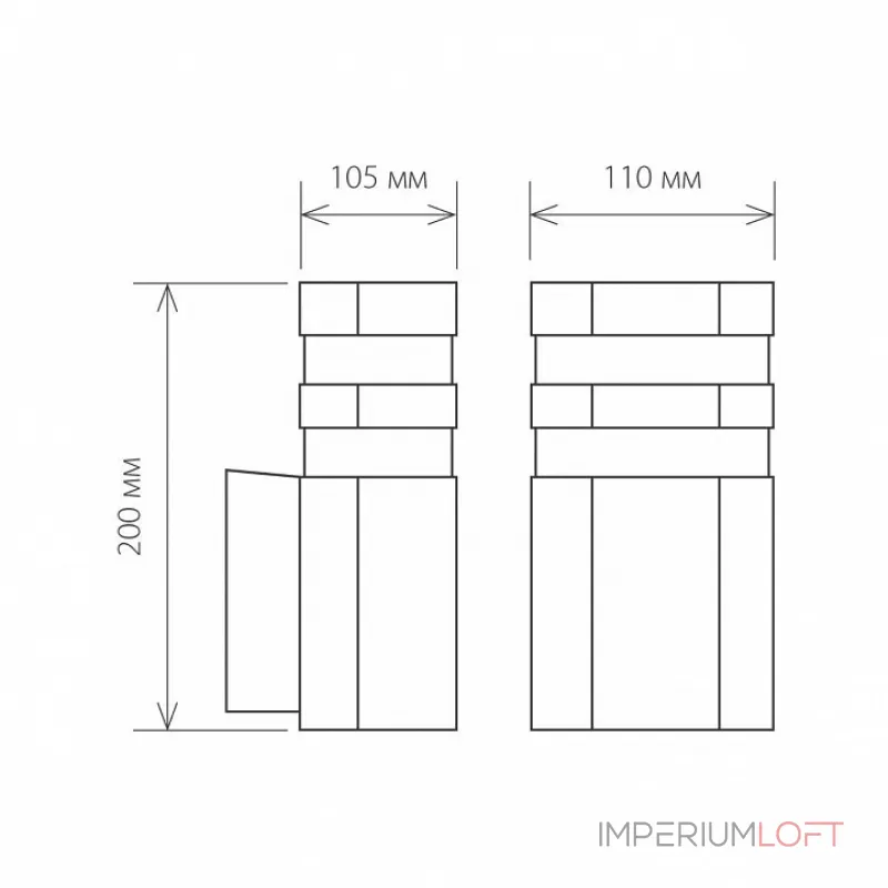 Светильник на штанге Elektrostandard Techno 1444 Techno 1444 черный от ImperiumLoft Светильник на штанге Elektrostandard Techno 1444 Techno 1444 черный от ImperiumLoft