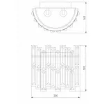 Бра Bogate's Zolletta 339/2 Strotskis (313/2) от ImperiumLoft