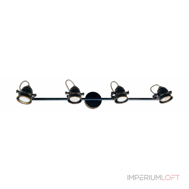 Спот Citilux Веймар CL537541 Цвет арматуры хром Цвет плафонов коричневый от ImperiumLoft Спот Citilux Веймар CL537541 Цвет арматуры хром Цвет плафонов коричневый от ImperiumLoft