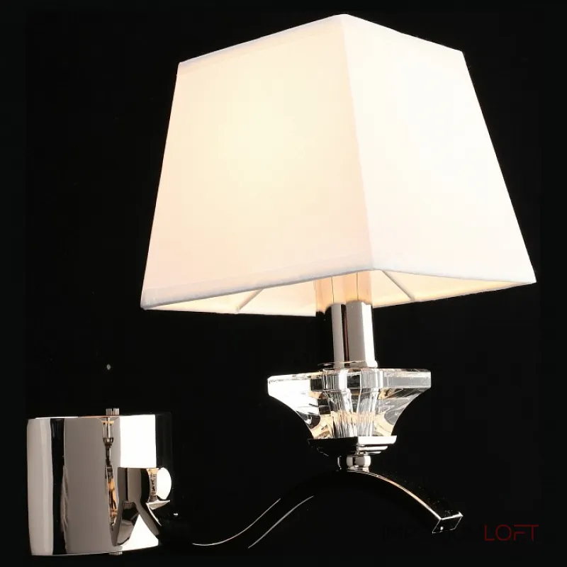 Бра Aployt Emilia APL.723.01.01 Цвет арматуры никель Цвет плафонов белый от ImperiumLoft