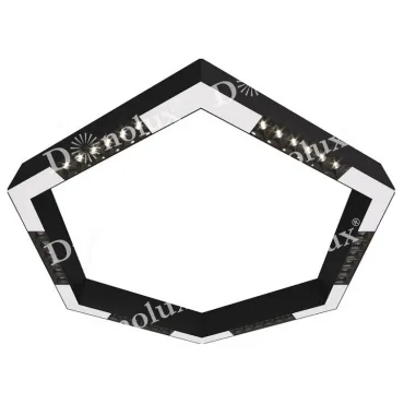Накладной светильник Donolux DL18515 DL18515С111B36.48.700BW Цвет арматуры черный Цвет плафонов черно-белый