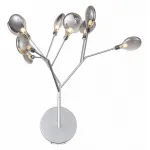 Бра ST-Luce Riccardo SL411.111.09 Цвет арматуры серебро Цвет плафонов серый от ImperiumLoft