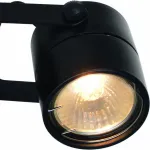 Бра Arte Lamp Lente A1310AP-1BK Цвет арматуры черный Цвет плафонов черный от ImperiumLoft