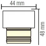 Встраиваемый светильник Horoz Electric Julia HRZ00000237 от ImperiumLoft