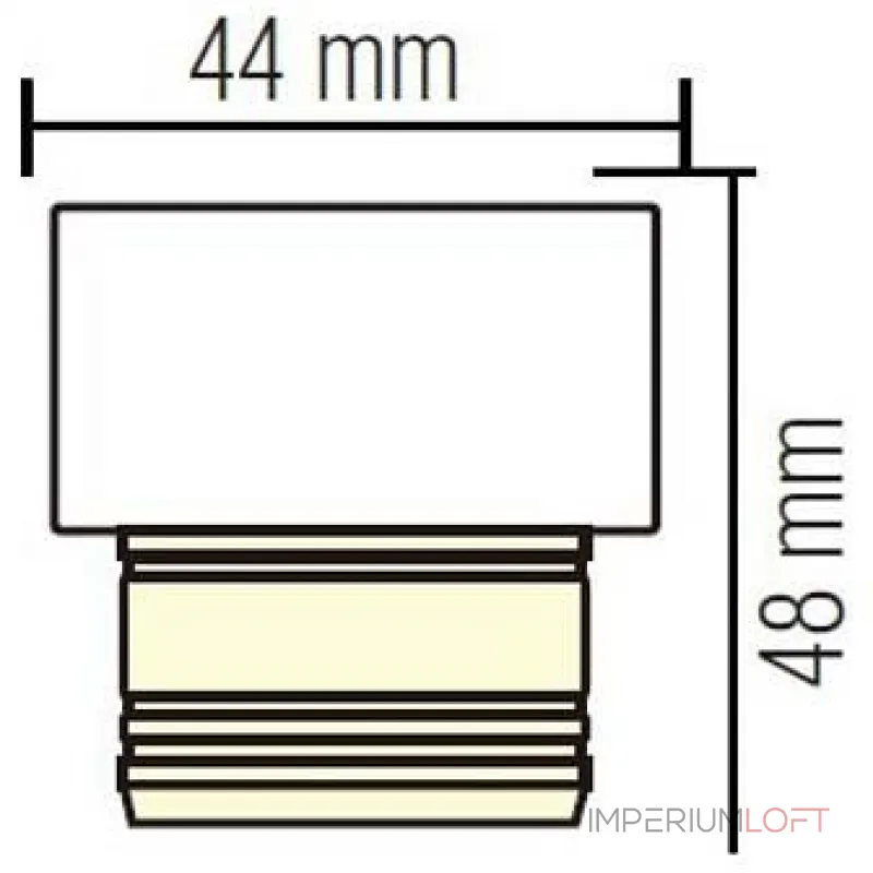 Встраиваемый светильник Horoz Electric Julia HRZ00000237 от ImperiumLoft