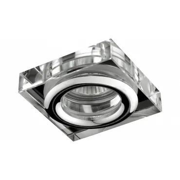 Встраиваемый светильник Novotech Aqua 369880 Цвет арматуры серебро Цвет плафонов хром