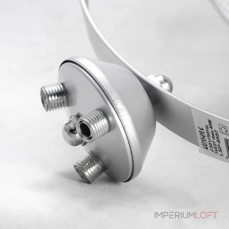 Торшер LGO Klamath GRLSP-0557 Цвет арматуры серый Цвет плафонов белый от ImperiumLoft