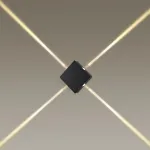 Накладной светильник Odeon Light Vista 4259/8WL Цвет плафонов черный Цвет арматуры черный от ImperiumLoft