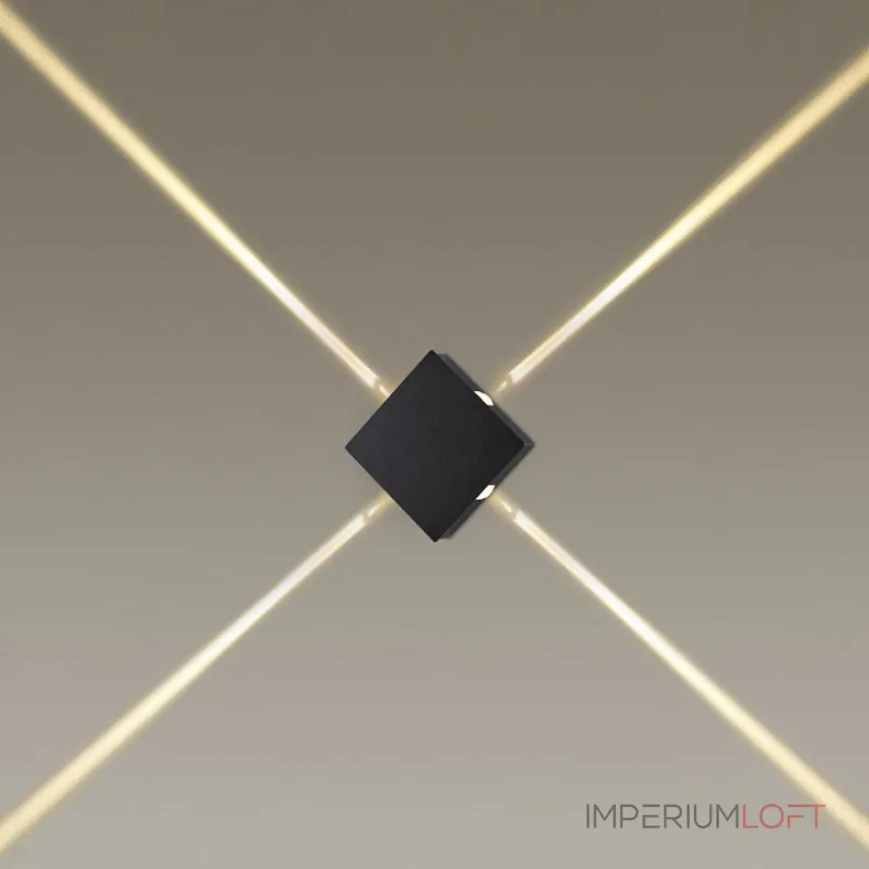 Накладной светильник Odeon Light Vista 4259/8WL Цвет плафонов черный Цвет арматуры черный от ImperiumLoft Накладной светильник Odeon Light Vista 4259/8WL Цвет плафонов черный Цвет арматуры черный от ImperiumLoft