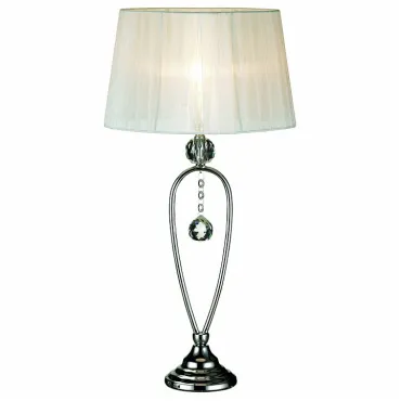 Настольная лампа декоративная markslojd Christinehof 102047 Цвет арматуры хром Настольная лампа декоративная markslojd Christinehof 102047 Цвет арматуры хром