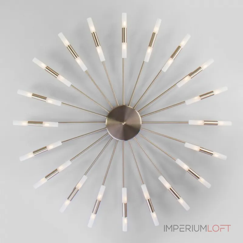 Потолочная люстра Bogate's Bastone 553 Цвет арматуры никель Цвет плафонов белый от ImperiumLoft Потолочная люстра Bogate's Bastone 553 Цвет арматуры никель Цвет плафонов белый от ImperiumLoft