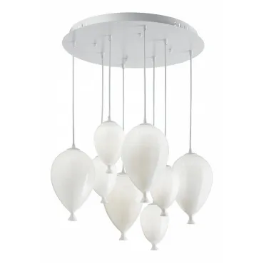Подвесной светильник Ideal Lux Clown CLOWN SP8 BIANCO Подвесной светильник Ideal Lux Clown CLOWN SP8 BIANCO