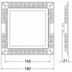 Встраиваемый светильник Deko-Light 565156 Цвет арматуры белый от ImperiumLoft