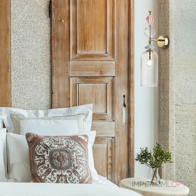 Бра Odeon Light Bizet 4855/1WA Цвет плафонов прозрачный Цвет арматуры золото от ImperiumLoft Бра Odeon Light Bizet 4855/1WA Цвет плафонов прозрачный Цвет арматуры золото от ImperiumLoft