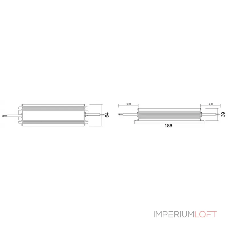 Блок питания Deko-Light 872084 Цвет арматуры серый от ImperiumLoft