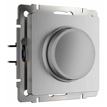 Диммер без рамки Werkel cеребряный рифленый W1142009 Диммер без рамки Werkel cеребряный рифленый W1142009