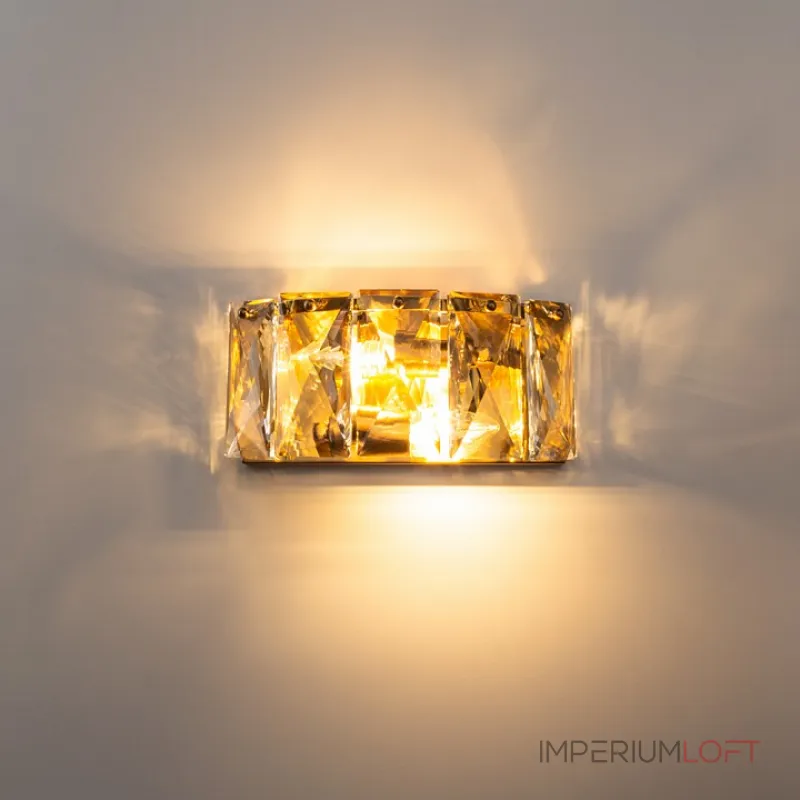 Накладной светильник Divinare Chara 3508/17 AP-2 Цвет арматуры Желтый Цвет плафонов Неокрашенный от ImperiumLoft