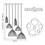 Подвесной светильник Lightstar Agola 810160