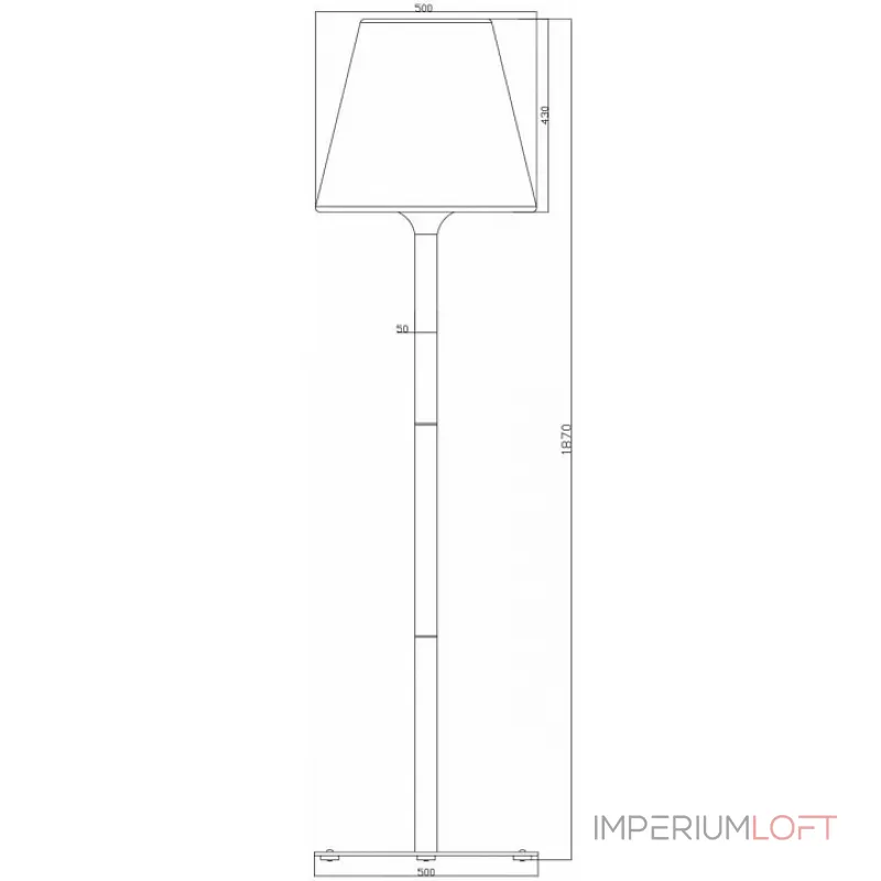 Торшер Deko-Light Alexa 733016 Цвет арматуры серый Цвет плафонов белый от ImperiumLoft