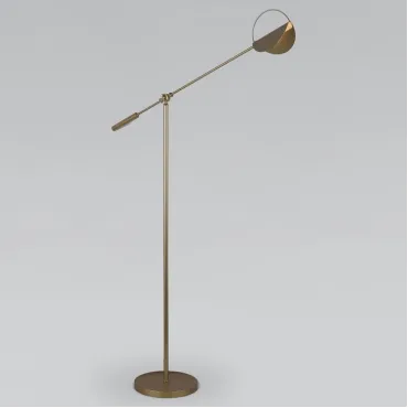 Напольный светильник в стиле лофт 01142/1 золото Напольный светильник в стиле лофт 01142/1 золото