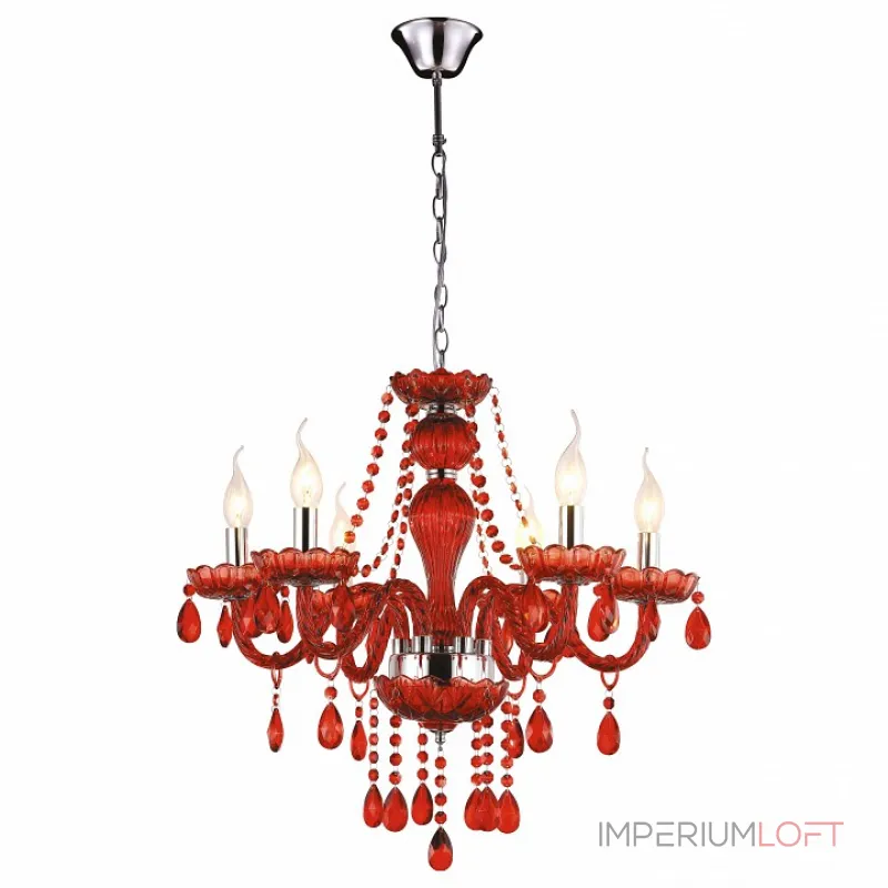 Подвесная люстра Arte Lamp Teatro A3964LM-6RD Подвесная люстра Arte Lamp Teatro A3964LM-6RD