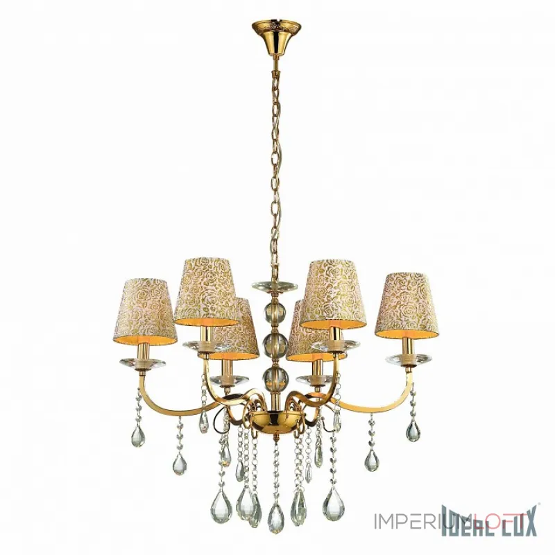 Подвесная люстра Ideal Lux Pantheon PANTHEON SP6 ORO Подвесная люстра Ideal Lux Pantheon PANTHEON SP6 ORO
