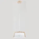 Подвесной светильник Alfa Metis 60384 Цвет арматуры коричневый Цвет плафонов белый от ImperiumLoft