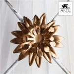 Бра Arte Lamp Fortuna A5495AP-1WG Цвет арматуры золото Цвет плафонов белый от ImperiumLoft