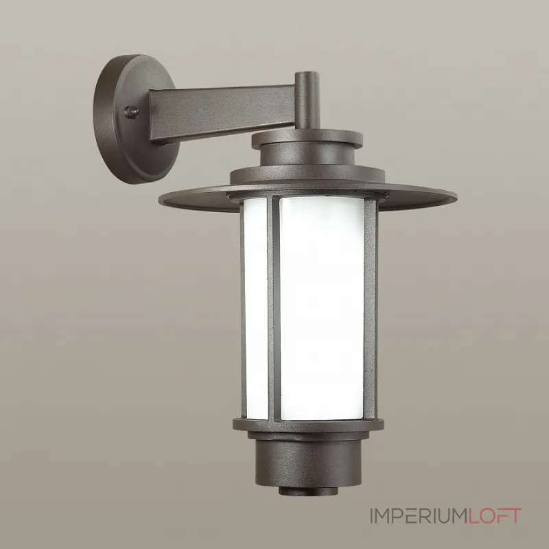 Светильник на штанге Odeon Light Mito 4047/1W Цвет арматуры коричневый Цвет плафонов коричневый от ImperiumLoft