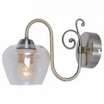 Бра TopLight Sybilla TL1157-1W Цвет арматуры бронза Цвет плафонов прозрачный от ImperiumLoft