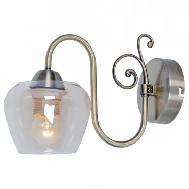 Бра TopLight Sybilla TL1157-1W Цвет арматуры бронза Цвет плафонов прозрачный Бра TopLight Sybilla TL1157-1W Цвет арматуры бронза Цвет плафонов прозрачный
