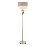 Торшер Maytoni Lillian H311-FL-01-G Цвет арматуры серебро Цвет плафонов серый от ImperiumLoft