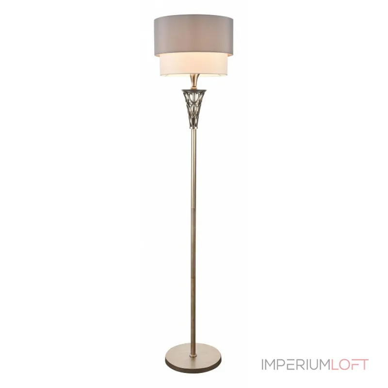 Торшер Maytoni Lillian H311-FL-01-G Цвет арматуры серебро Цвет плафонов серый от ImperiumLoft Торшер Maytoni Lillian H311-FL-01-G Цвет арматуры серебро Цвет плафонов серый от ImperiumLoft