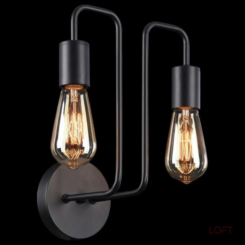 Бра Maytoni Gilbert T532WL-02B Цвет арматуры черный от ImperiumLoft