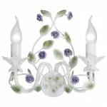 Бра Vitaluce V1794 V1794-0/2A Цвет арматуры белый Цвет плафонов белый от ImperiumLoft