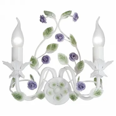 Бра Vitaluce V1794 V1794-0/2A Цвет арматуры белый Цвет плафонов белый