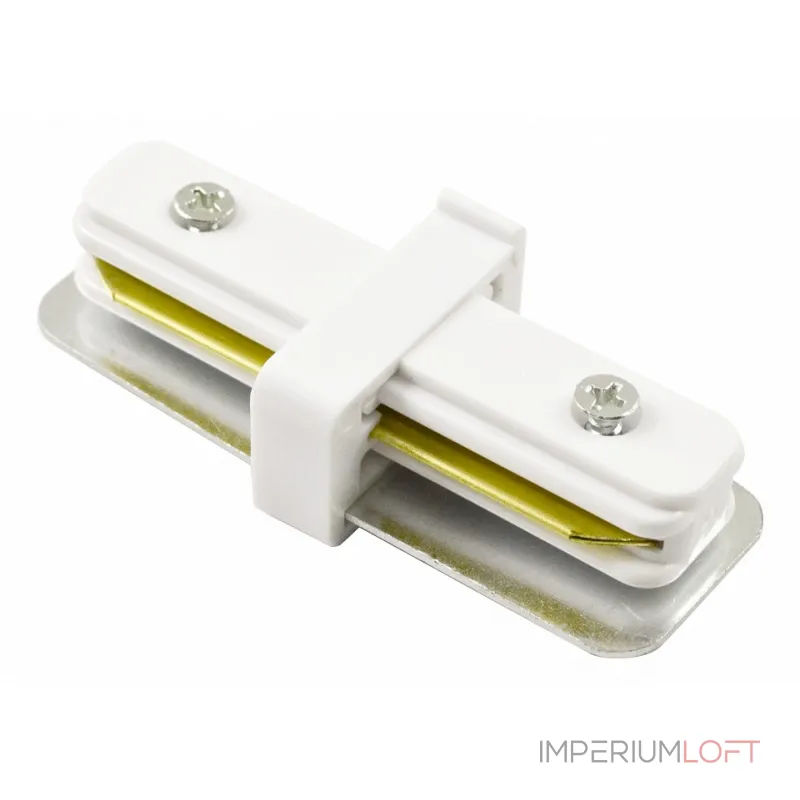 Соединитель с токопроводом линейный для треков Arte Lamp Track Accessories A130033 Цвет арматуры белый Цвет плафонов белый от ImperiumLoft Соединитель с токопроводом линейный для треков Arte Lamp Track Accessories A130033 Цвет арматуры белый Цвет плафонов белый от ImperiumLoft