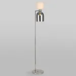 Торшер Eurosvet Tandem 01085/2 Цвет плафонов серый Цвет арматуры никель от ImperiumLoft