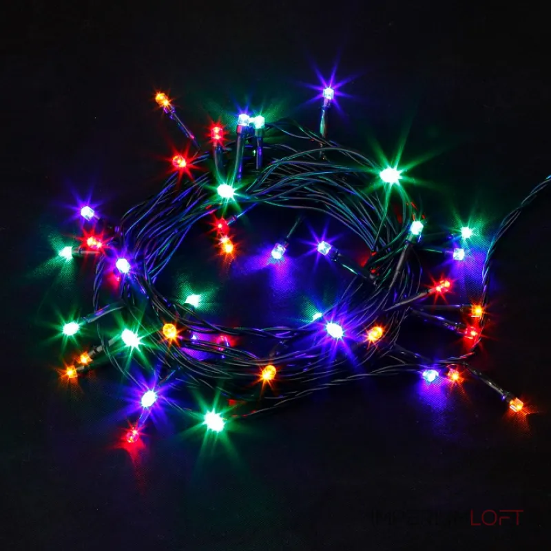 Гирлянда Нить  Eurosvet 400 400-002 мульти от ImperiumLoft