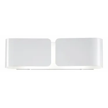 Накладной светильник Ideal Lux Clip CLIP AP2 SMALL BIANCO Цвет плафонов белый Цвет арматуры белый Накладной светильник Ideal Lux Clip CLIP AP2 SMALL BIANCO Цвет плафонов белый Цвет арматуры белый