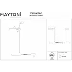 Настольная лампа декоративная Maytoni Fad MOD070TL-L8W3K от ImperiumLoft