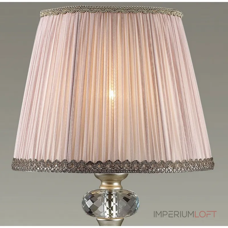 Настольная лампа декоративная Odeon Light Aurelia 3390/1T Цвет плафонов коричневый Цвет арматуры серебро от ImperiumLoft Настольная лампа декоративная Odeon Light Aurelia 3390/1T Цвет плафонов коричневый Цвет арматуры серебро от ImperiumLoft