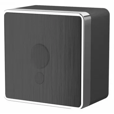 Розетка для вывод кабеля Werkel Gallant (графит рифленый) W5050204 Gallant (графит рифленый)