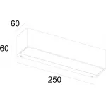 Накладной светильник Deko-Light Linear I Single 731095 Цвет арматуры серый Цвет плафонов черно-белый от ImperiumLoft