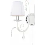 Бра Arte Lamp Romana Snow A1743AP-2WH Цвет арматуры белый Цвет плафонов белый от ImperiumLoft