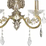 Бра Dio D’Arte Trento Trento E 2.1.2 G Цвет плафонов прозрачный Цвет арматуры золото от ImperiumLoft