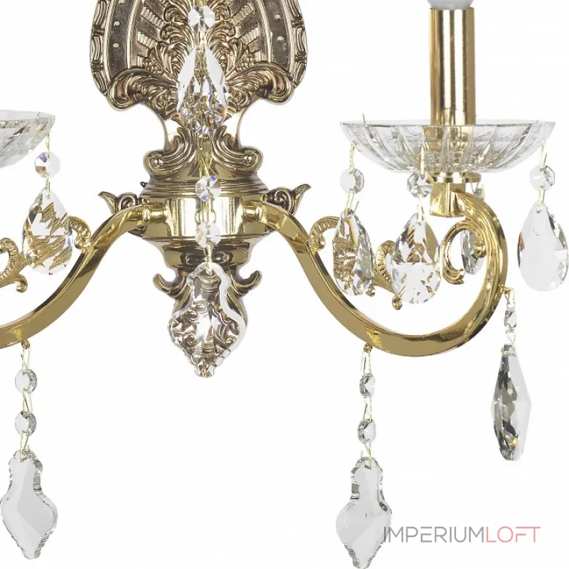 Бра Dio D’Arte Trento Trento E 2.1.2 G Цвет плафонов прозрачный Цвет арматуры золото от ImperiumLoft Бра Dio D’Arte Trento Trento E 2.1.2 G Цвет плафонов прозрачный Цвет арматуры золото от ImperiumLoft