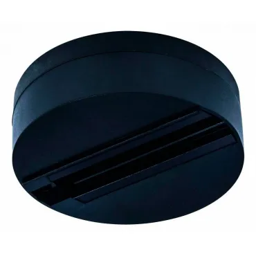 Трек накладной [10 см] Arte Lamp Track Accessorise A510106 Цвет арматуры черный Цвет плафонов белый