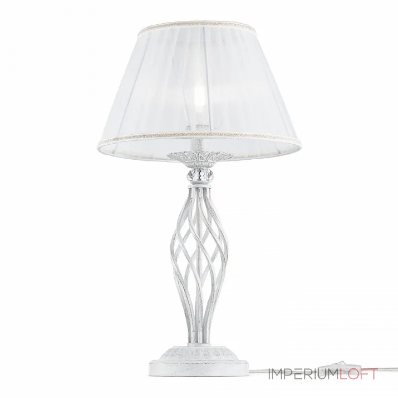 Настольная лампа декоративная Maytoni Grace ARM247-00-G Цвет арматуры золото Цвет плафонов белый от ImperiumLoft