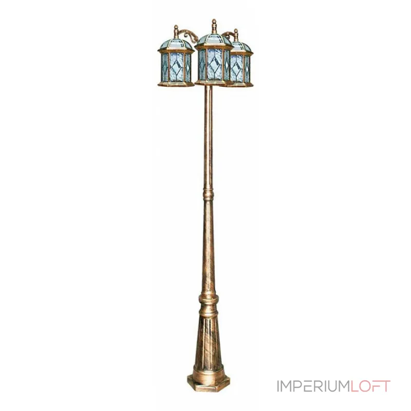 Фонарный столб Feron Витраж с ромбом 11342 от ImperiumLoft Фонарный столб Feron Витраж с ромбом 11342 от ImperiumLoft